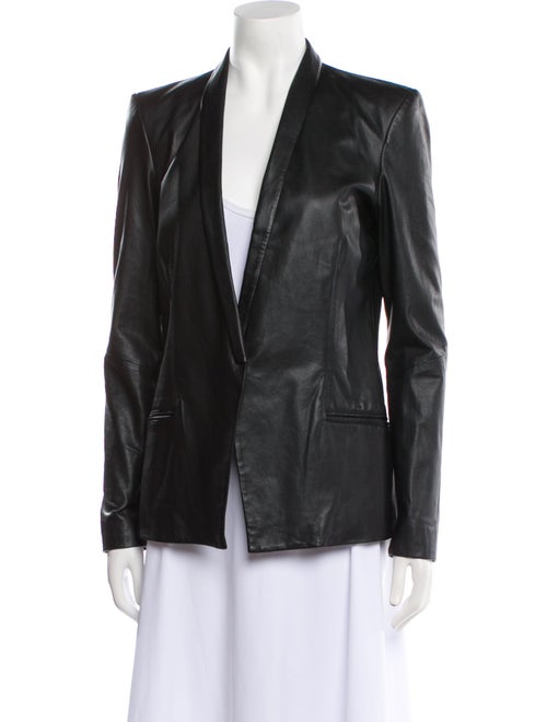 Helmut Lang Lamb Leather Blazer