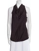 Helmut Lang Cowl Neck Sleeveless Top