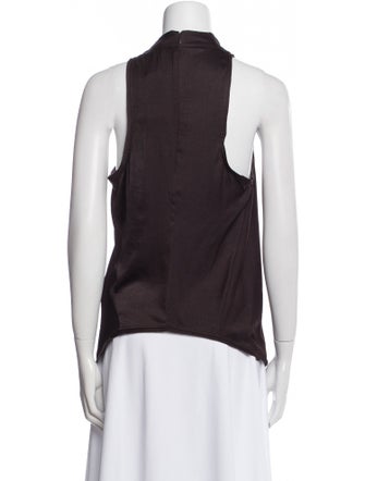 Helmut Lang Cowl Neck Sleeveless Top