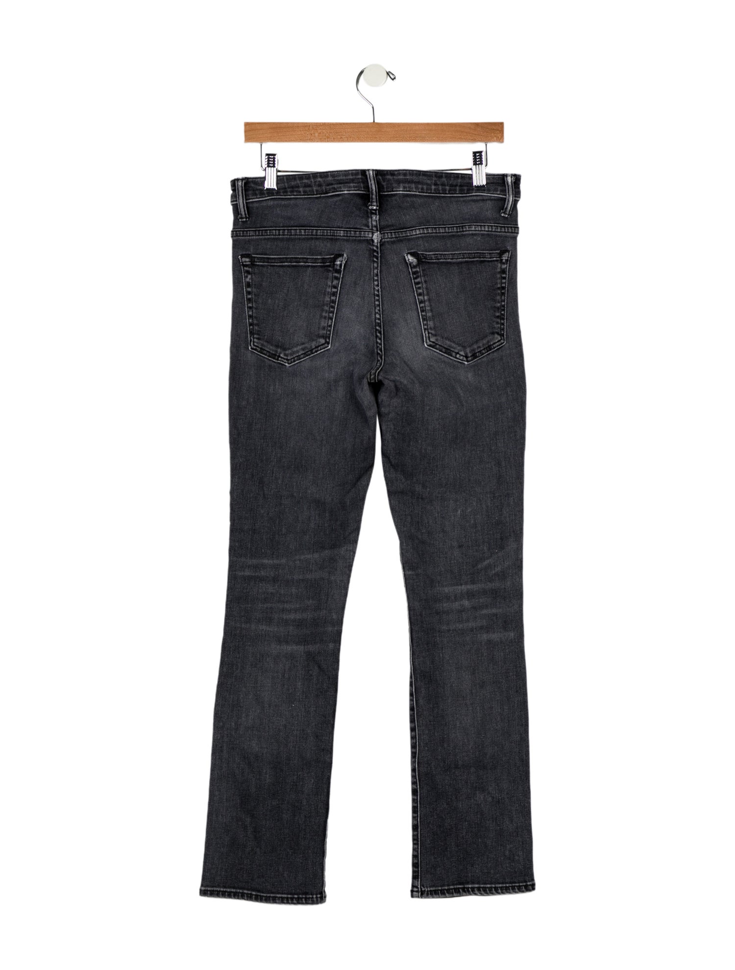Helmut Lang High-Rise Straight Leg Jeans
