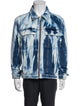 Helmut Lang Tie-Dye Print Denim Jacket