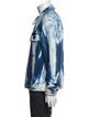Helmut Lang Tie-Dye Print Denim Jacket