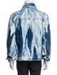 Helmut Lang Tie-Dye Print Denim Jacket