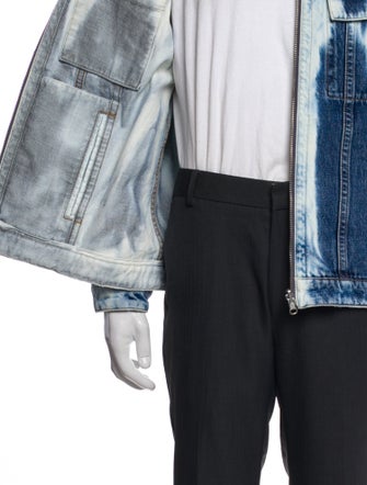 Helmut Lang Tie-Dye Print Denim Jacket