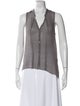 Helmut Lang V-Neck Sleeveless Top
