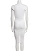 Helmut Lang V-Neck Knee-Length Dress