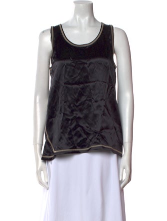 Helmut Lang Scoop Neck Sleeveless Top