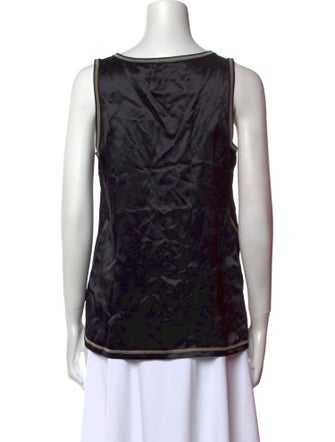 Helmut Lang Scoop Neck Sleeveless Top
