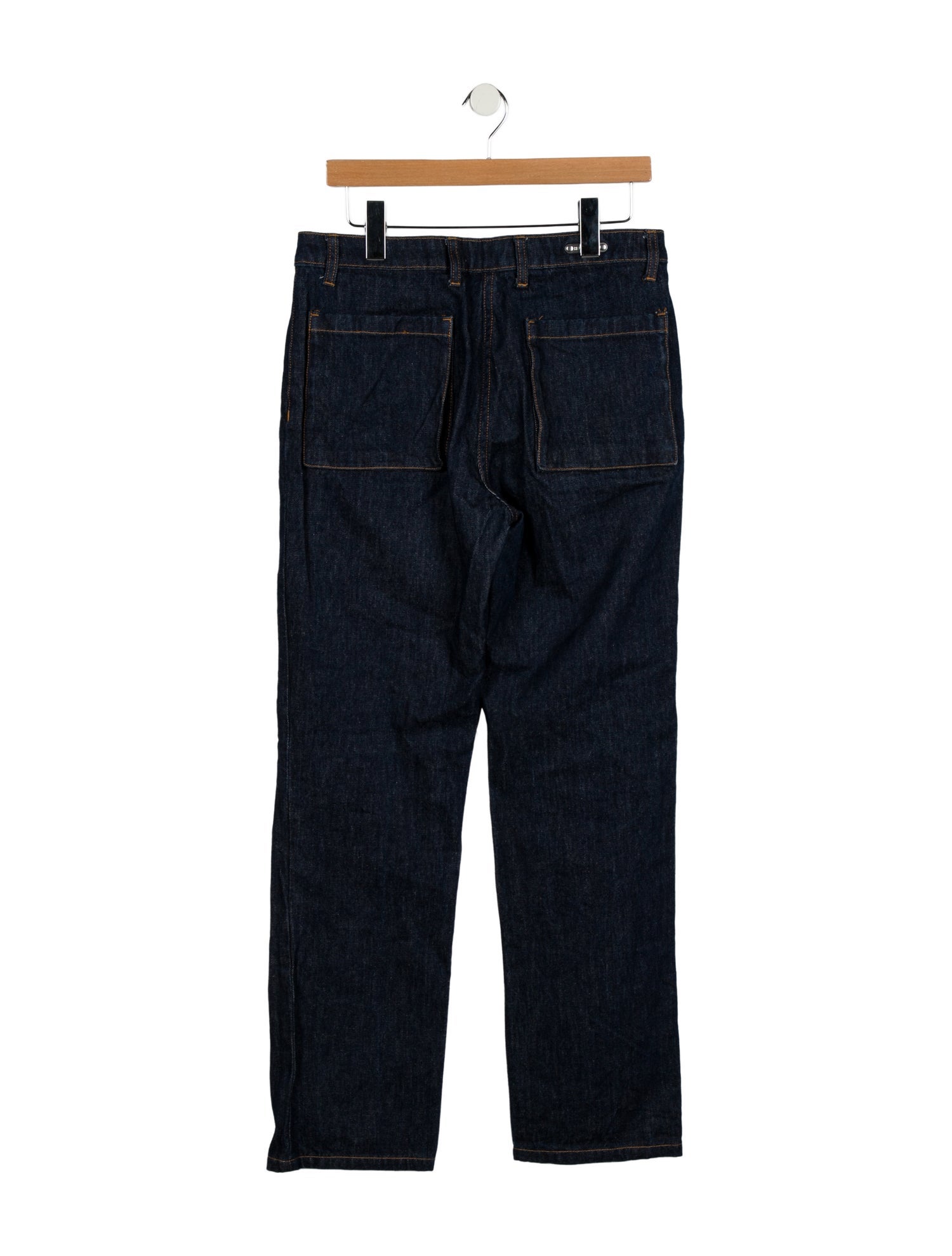 Helmut Lang Mid-Rise Straight Leg Jeans