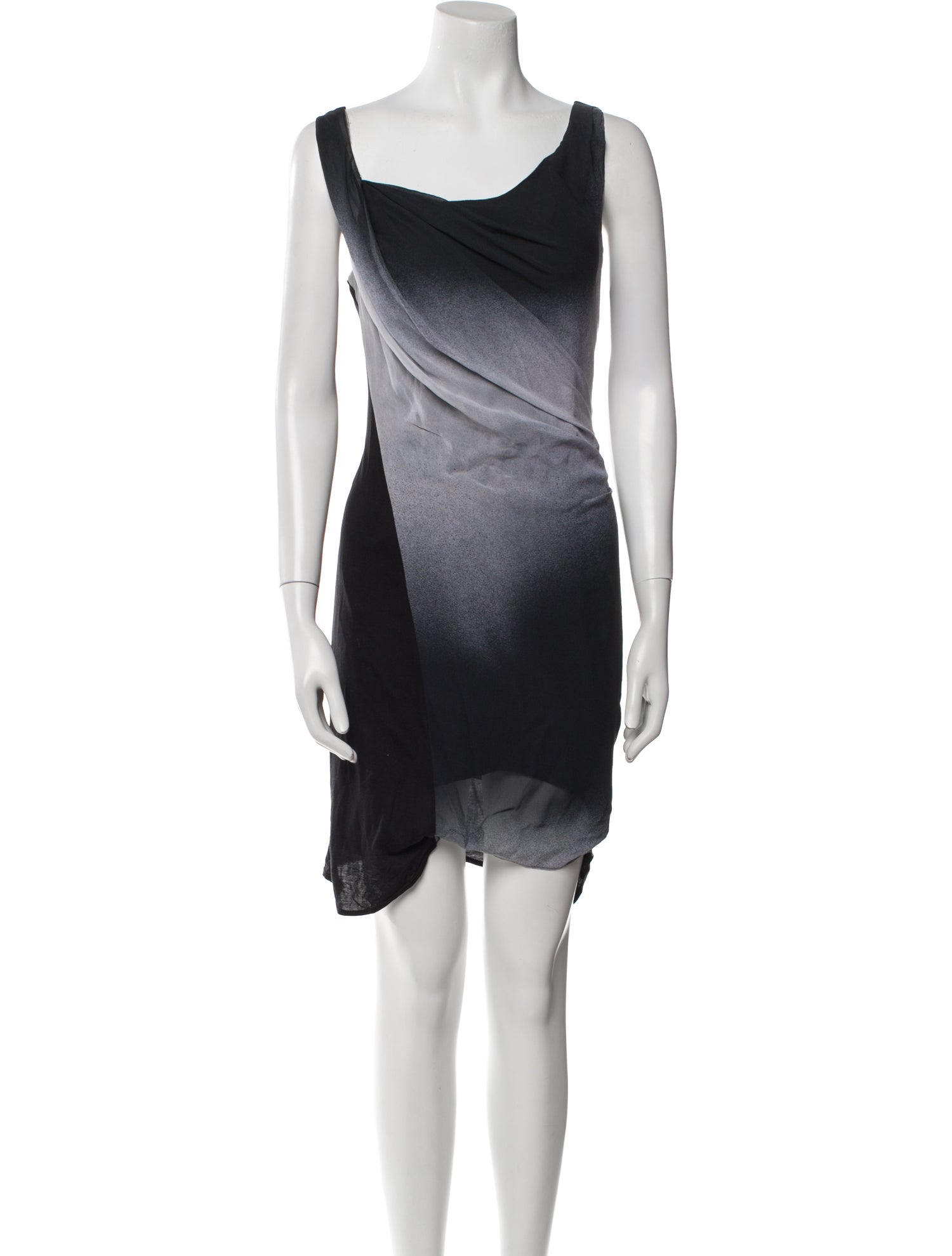 Helmut Lang Silk Mini Dress