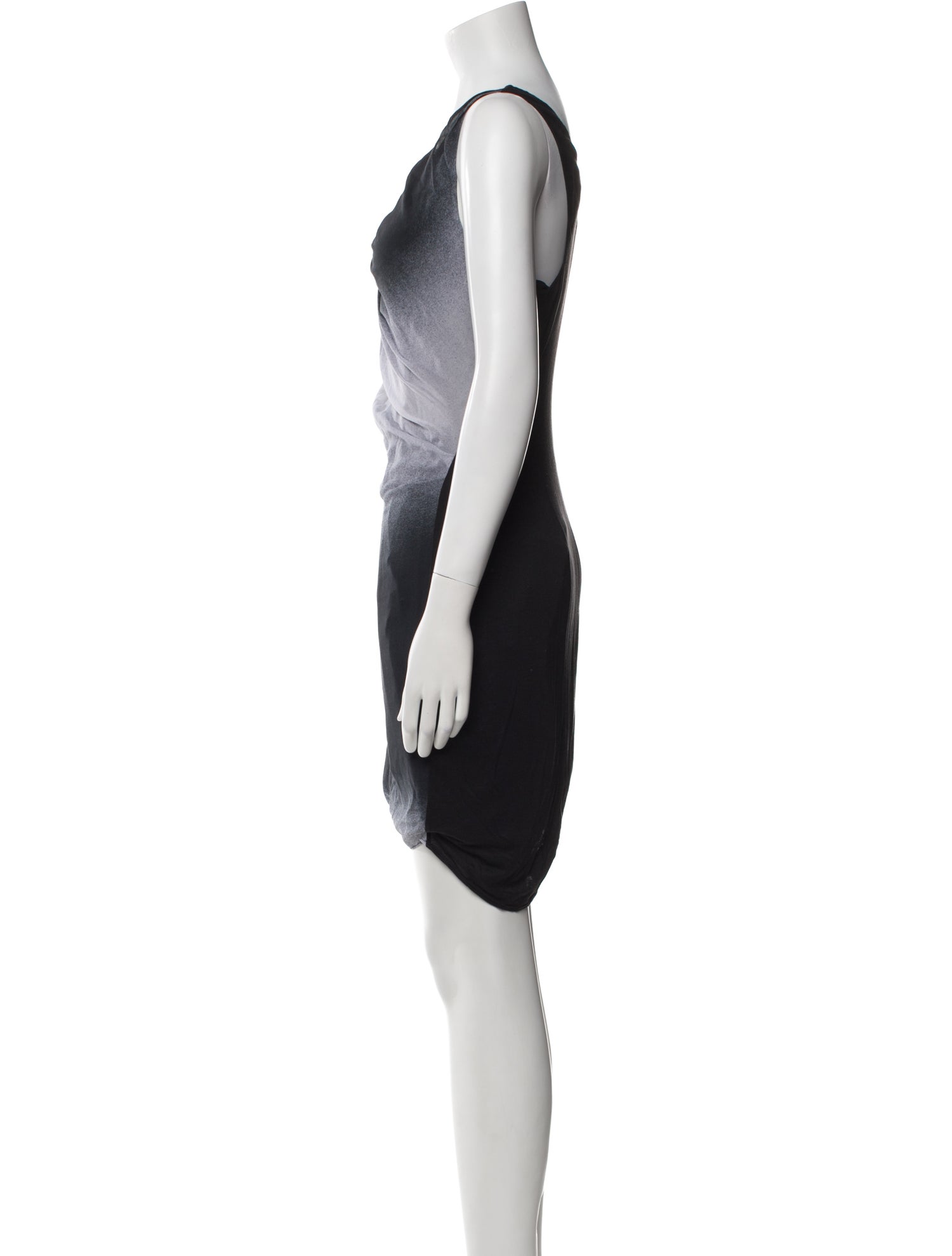 Helmut Lang Silk Mini Dress