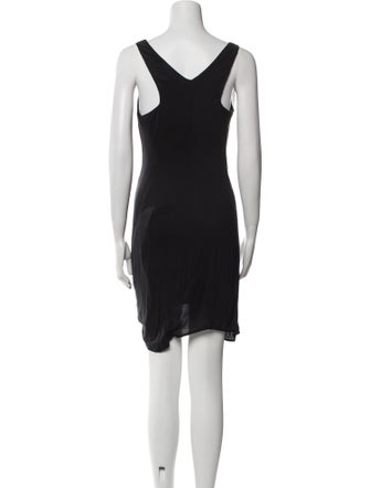 Helmut Lang Silk Mini Dress