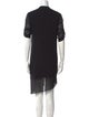 Helmut Lang Silk Knee-Length Dress