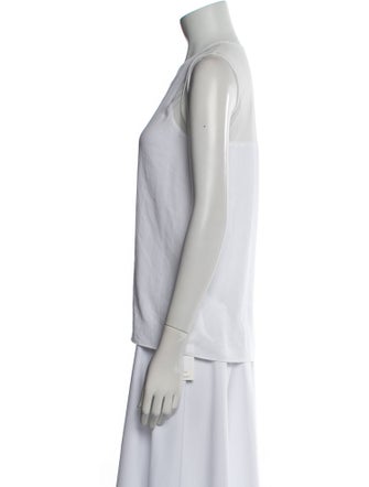 Helmut Lang V-Neck Sleeveless Top