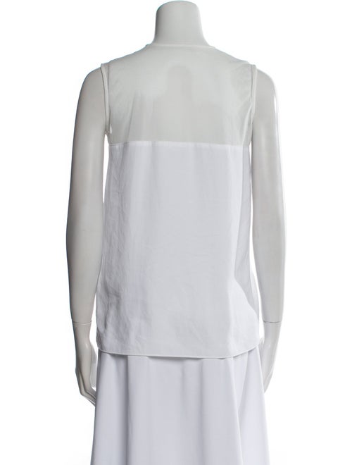 Helmut Lang V-Neck Sleeveless Top