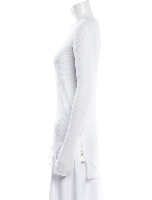Helmut Lang Bateau Neckline Long Sleeve Tunic