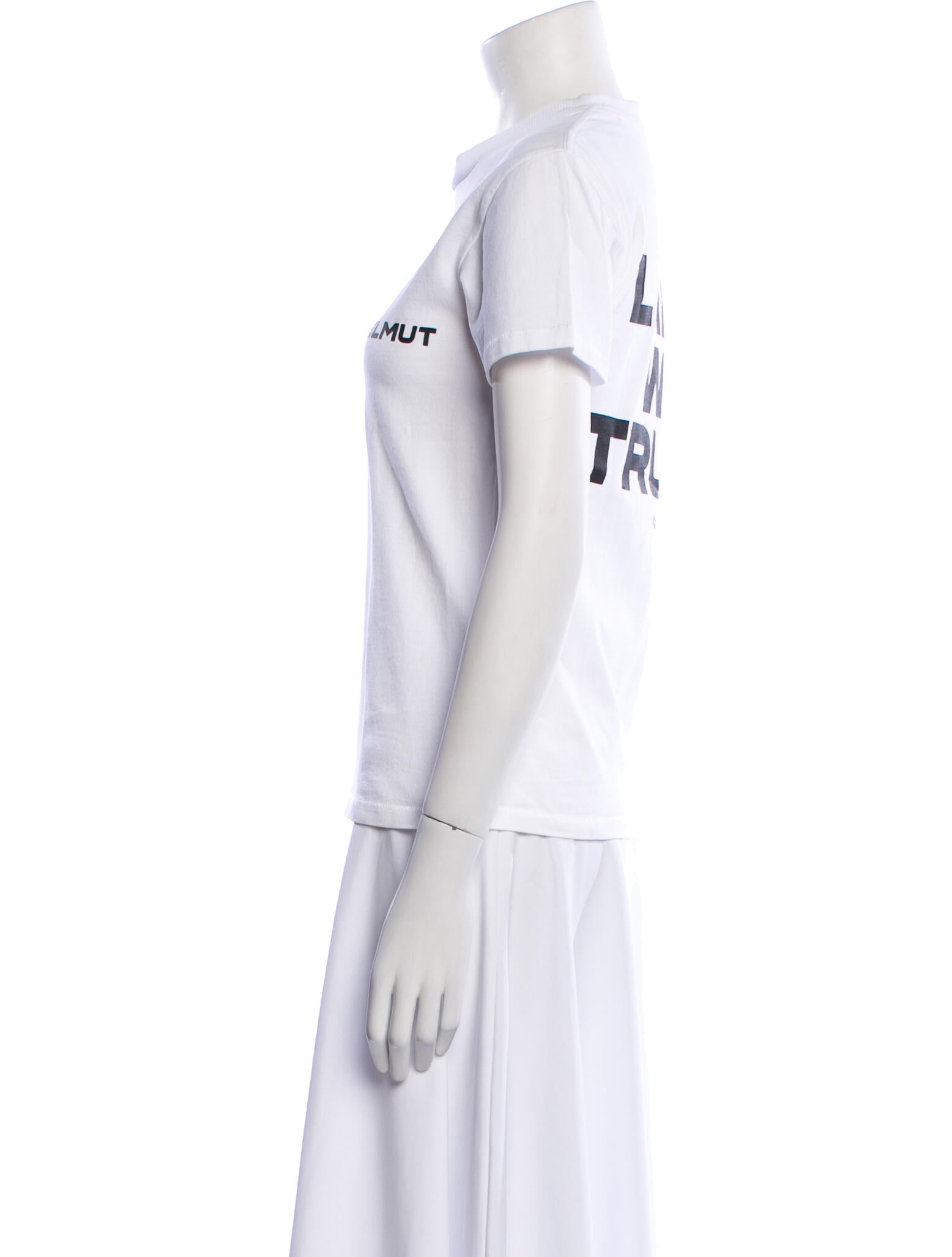 Helmut Lang Crew Neck Short Sleeve T-Shirt