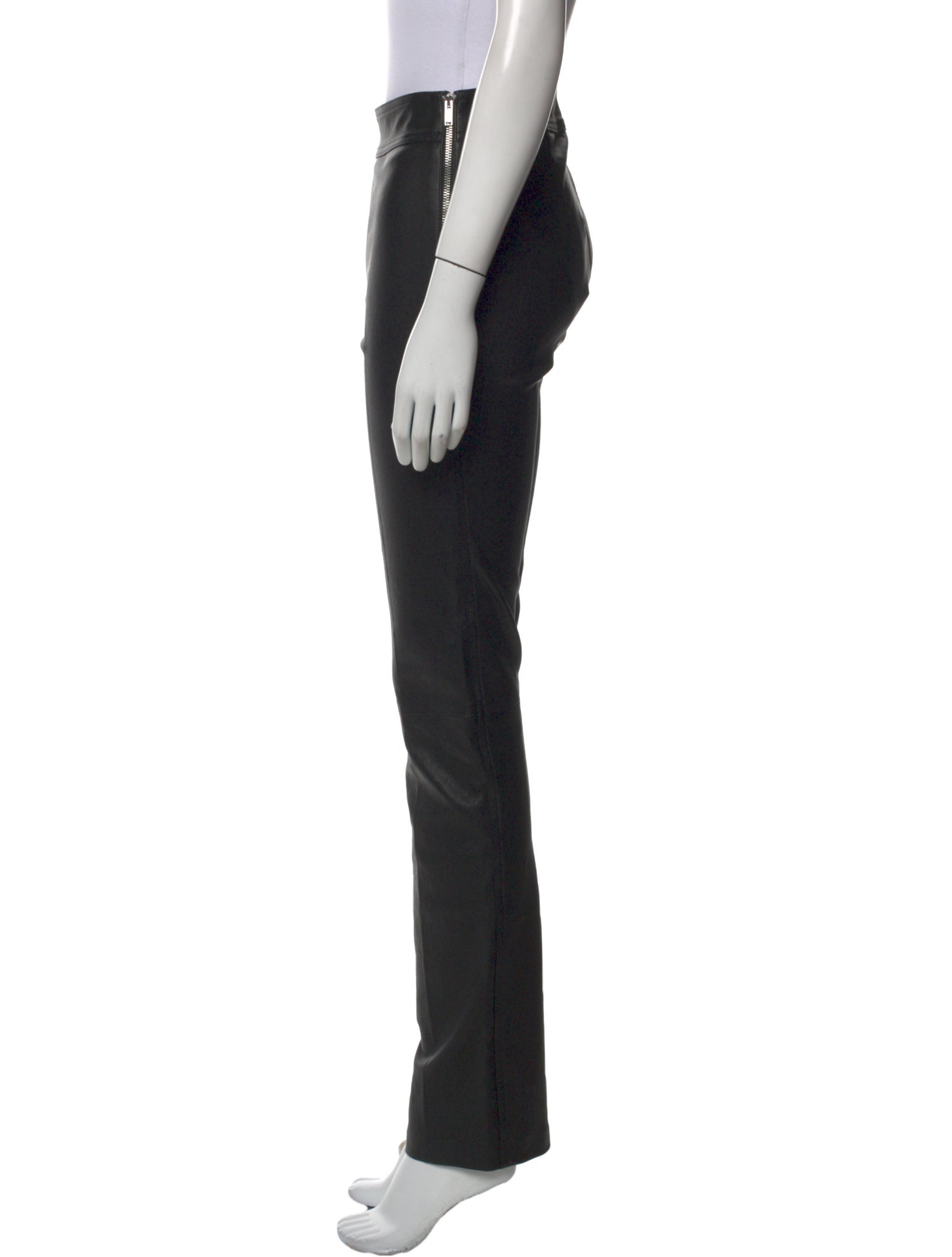 Helmut Lang Lamb Leather Straight Leg Pants w/ Tags