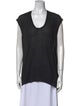 Helmut Lang Scoop Neck Short Sleeve T-Shirt