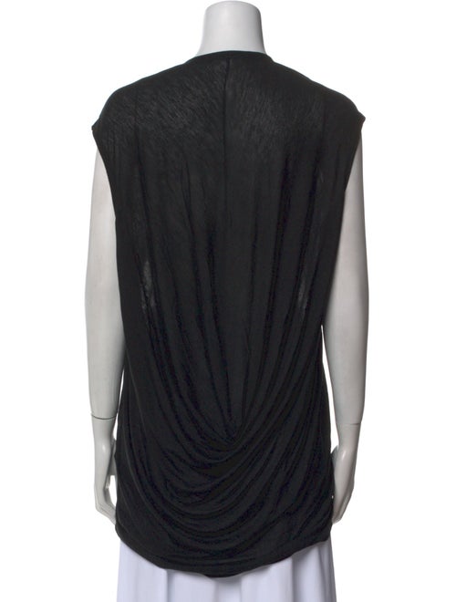 Helmut Lang Scoop Neck Short Sleeve T-Shirt