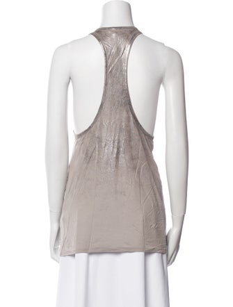 Helmut Lang Scoop Neck Sleeveless Top