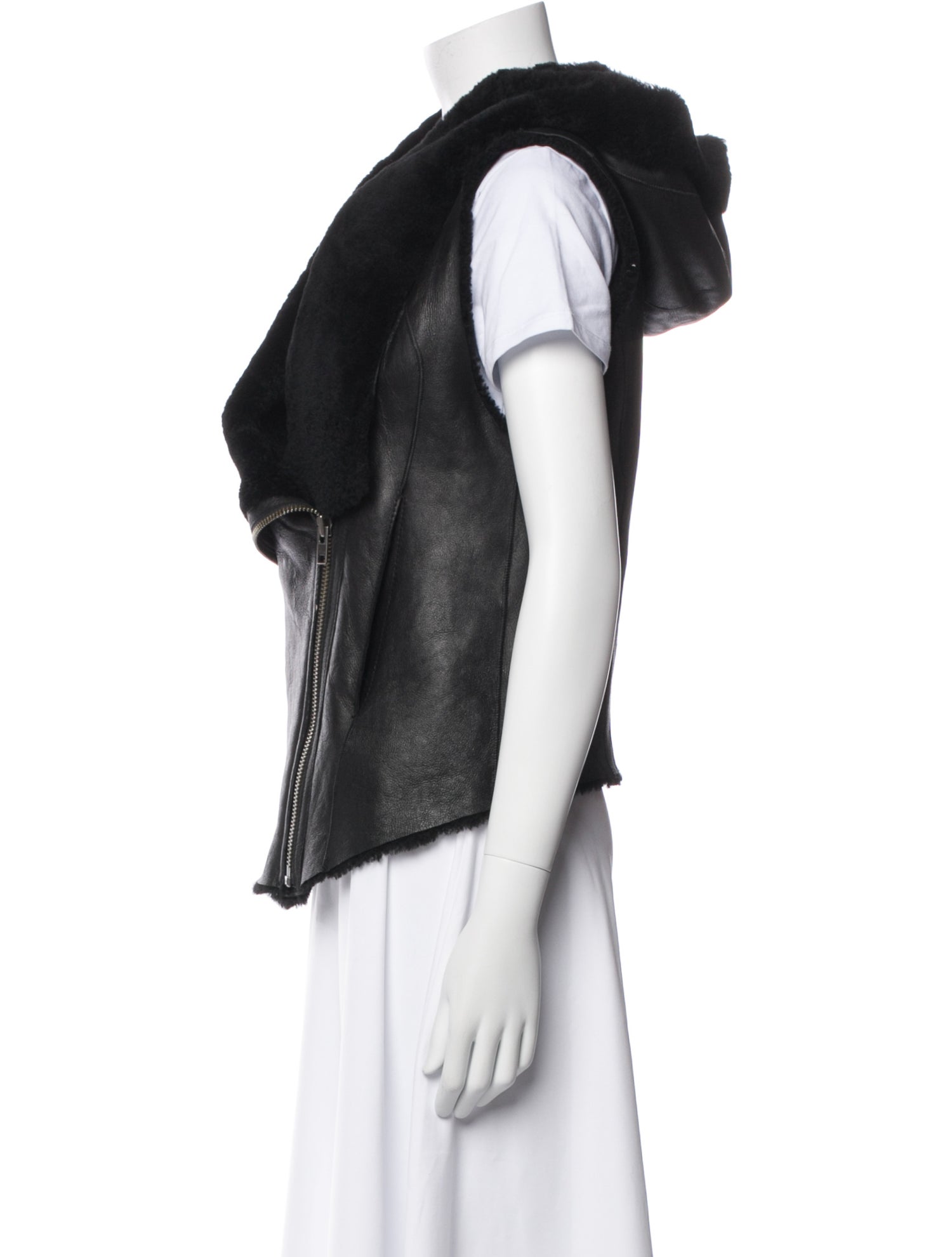 Helmut Lang Shearling Fur Jacket