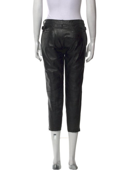 Helmut Lang Lamb Leather Straight Leg Pants