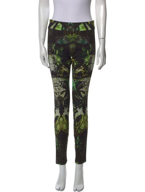 Helmut Lang Printed Skinny Leg Pants