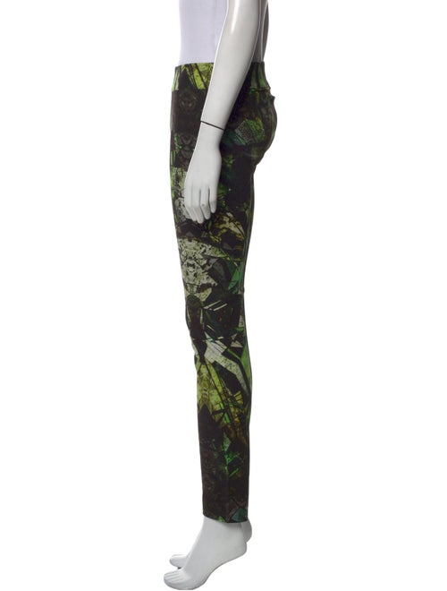 Helmut Lang Printed Skinny Leg Pants