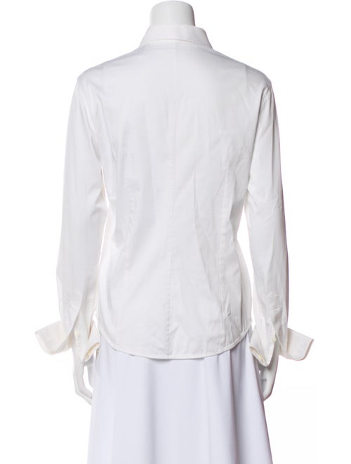 Helmut Lang Long Sleeve Button-Up Top