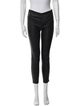 Helmut Lang Lamb Leather Skinny Leg Pants