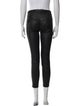 Helmut Lang Lamb Leather Skinny Leg Pants