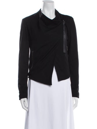 Helmut Lang Wool Biker Jacket