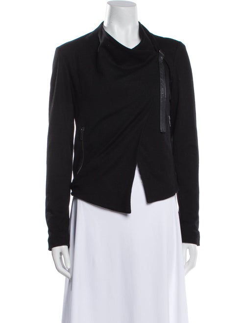 Helmut Lang Wool Biker Jacket