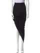 Helmut Lang Ruffle Embellishment Midi Length Skirt