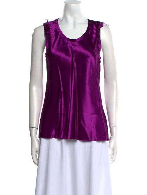 Helmut Lang Scoop Neck Sleeveless Top