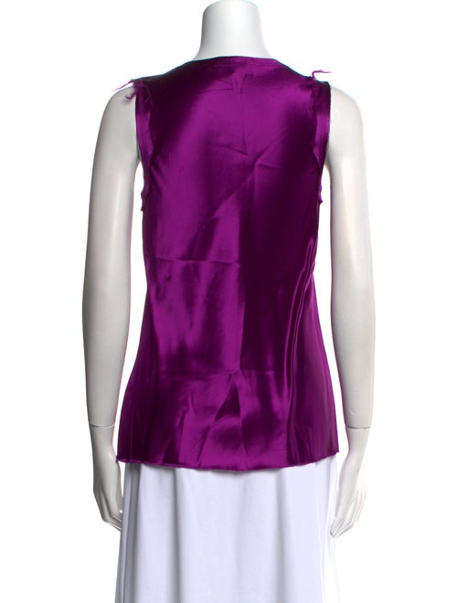 Helmut Lang Scoop Neck Sleeveless Top