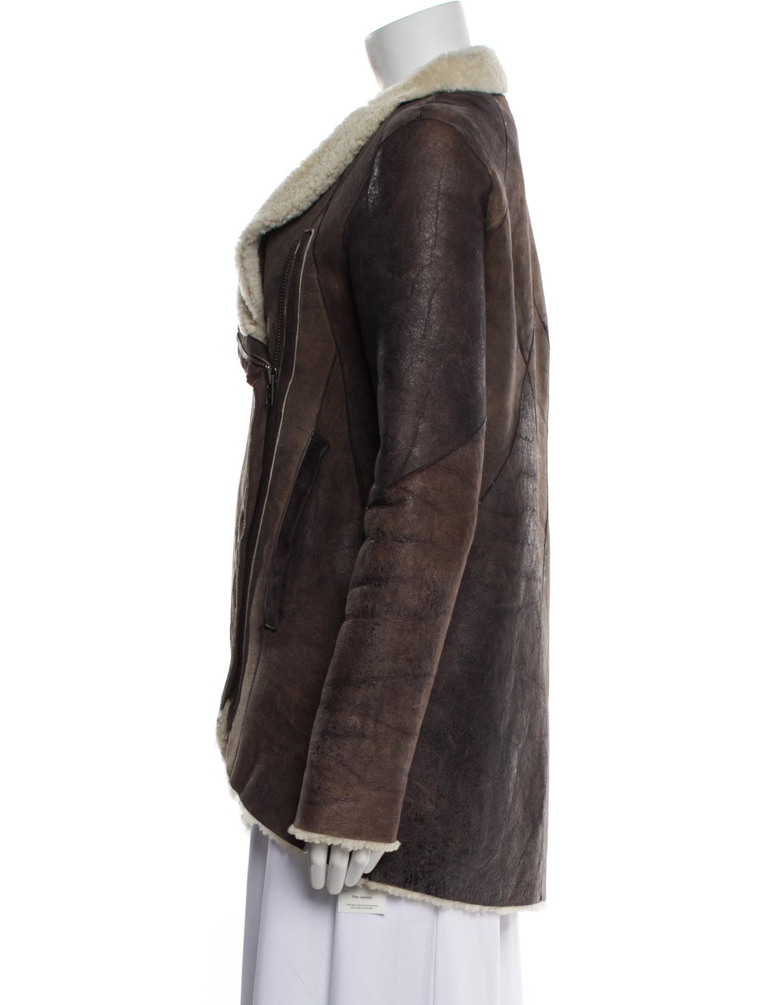 Helmut Lang Lambskin Fur Jacket
