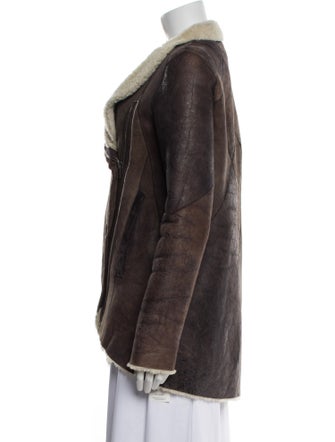 Helmut Lang Lambskin Fur Jacket