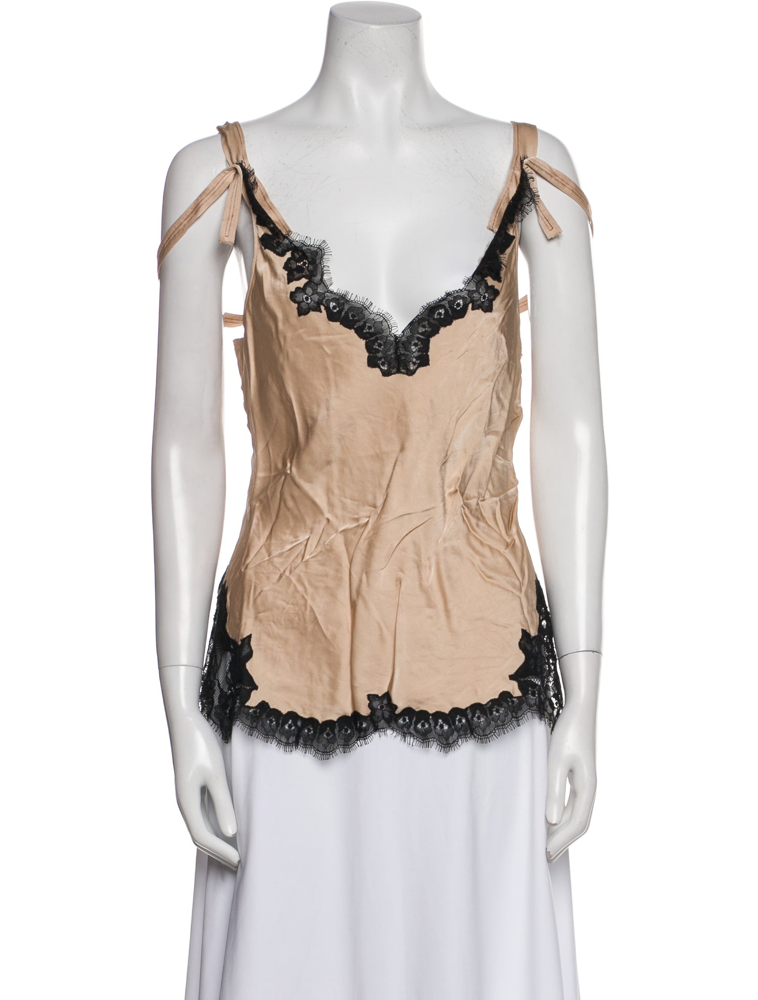 Helmut Lang V-Neck Sleeveless Top