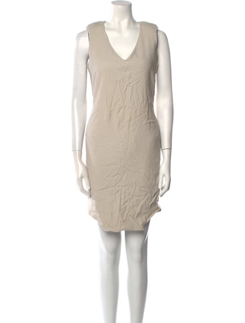 Helmut Lang V-Neck Mini Dress