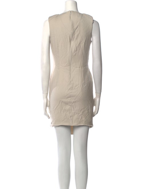 Helmut Lang V-Neck Mini Dress