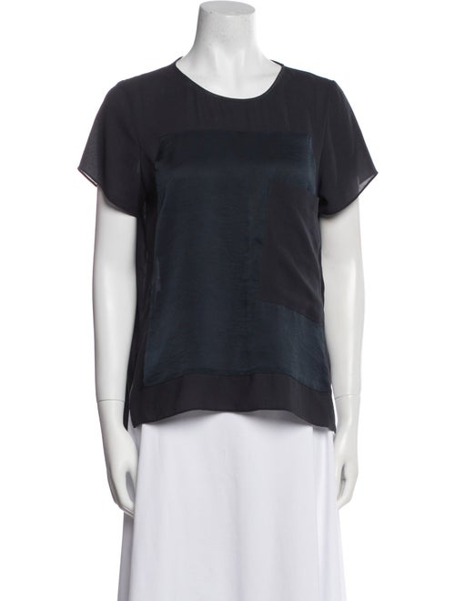 Helmut Lang Scoop Neck Short Sleeve T-Shirt