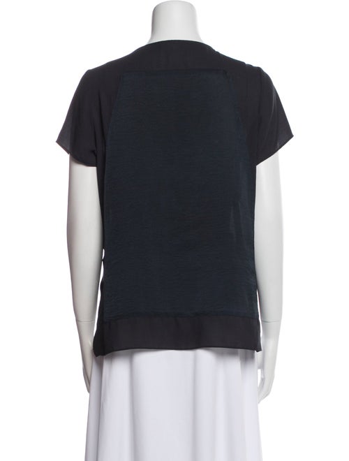 Helmut Lang Scoop Neck Short Sleeve T-Shirt