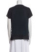 Helmut Lang Scoop Neck Short Sleeve T-Shirt