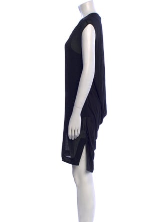 Helmut Lang Scoop Neck Mini Dress