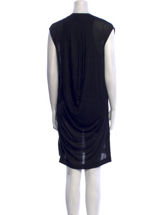 Helmut Lang Scoop Neck Mini Dress