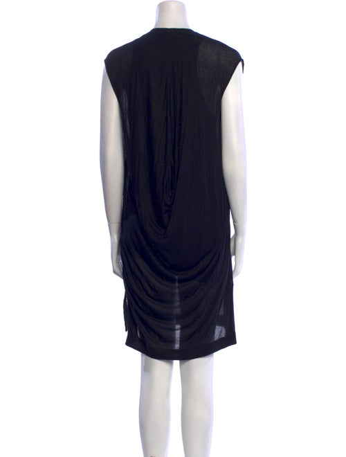 Helmut Lang Scoop Neck Mini Dress