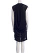 Helmut Lang Scoop Neck Mini Dress