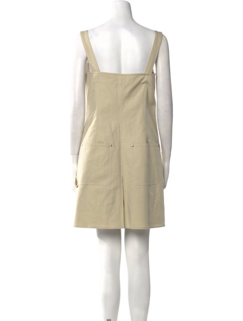 Helmut Lang Square Neckline Mini Dress